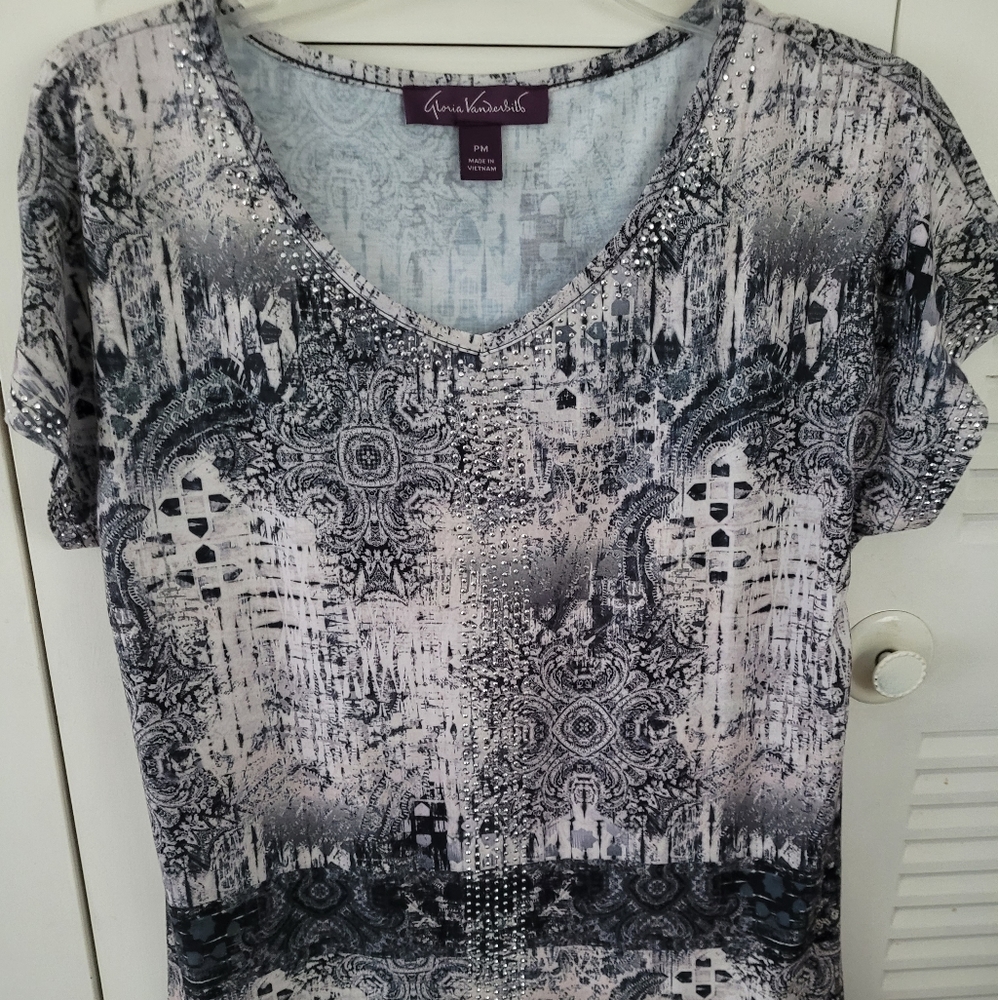 Gloria Vanderbilt PM blouse